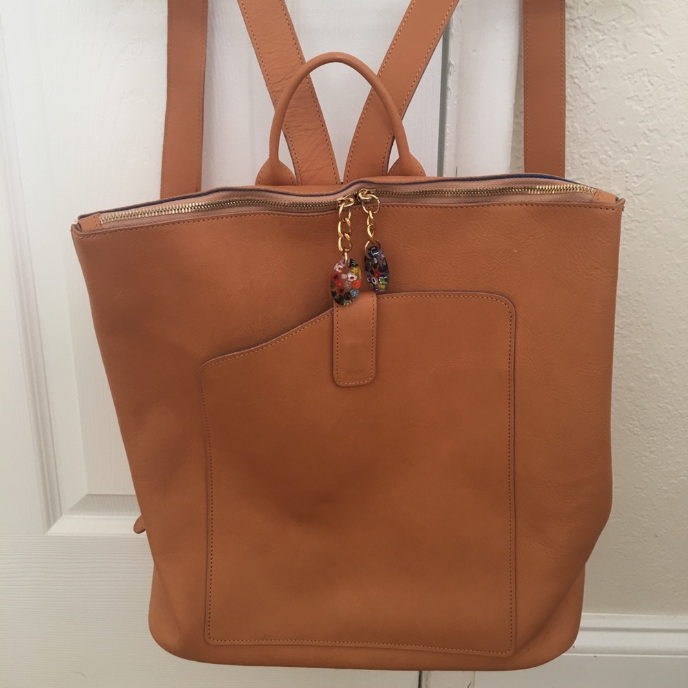 Terrida Aurora Murano Italian leather backpack 🎒